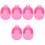 6 Pcs Single Layer Hand Soak Bowl Tub The Bubble Plastic 4