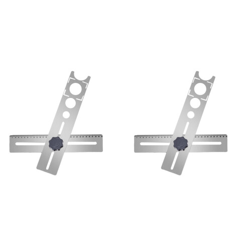 2 Pcs Adjustable Tile Hole Locator For Ceramic Glass Marble 1