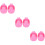 6 Pcs Single Layer Hand Soak Bowl Tub The Bubble Plastic 5