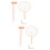 2 Pieces Handheld Fan Making Materials For Adults Chinese Silk Kit 7