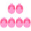 6 Pcs Single Layer Hand Soak Bowl Tub The Bubble Plastic 3