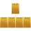 5Pcs Portable Acrylic Clipboard For Office Documents 5