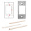 Large Hole Strike Plate Fix Deadbolt Misalignment Deadbolt Restorer Strike Plate 4