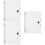3Pcs Practical Transparent Notebook Binder Covers PP Material 8