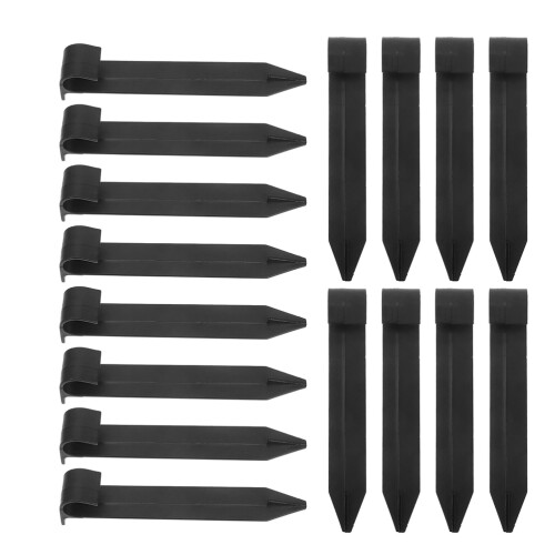 150 Pcs Plastic Drip Tubing Hold Stakes For Irrigation Garden 1