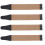 4 Pcs Cloth Canvas Old Fashioned Pencil Sharpener 5