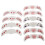 40 Pcs Halloween Face Stickers Waterproof Realistic Scary 2