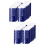 60 Pcs Plastic Erasers For School Students Stationery Test Exam 7