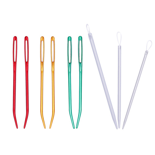 18 Pcs Threading Apparatus With Sewing Needle Inserter And Thread Rod