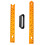 1pc Plastic Ruler Sectional Ruler Measuring Tool For School Office 1