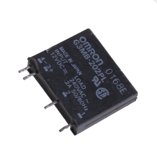 YEUHTLL Solid State Relais G3MB-202PL DC-AC SSR In 12V DC Uit 240V AC2A 1