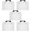 5Pcs Art Portfolio Bag Handheld Folder For Artworks 6