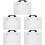 5Pcs Art Portfolio Bag Handheld Folder For Artworks 4