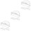 Kitchen Taco Holders Upright Holding Food Racks Silver 5