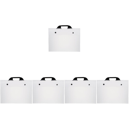 5Pcs Art Portfolio Bag Handheld Folder For Artworks 2