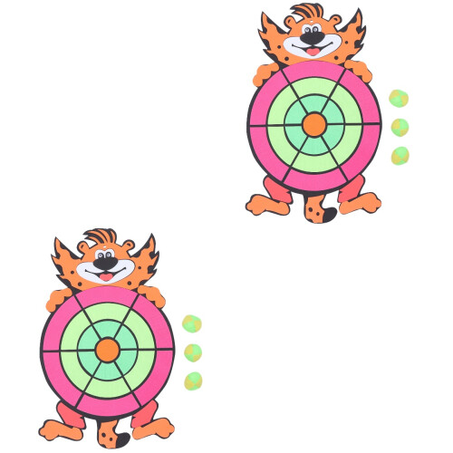 2pcs Board Sports Throw Educational Plate Throwing 2