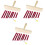 3Sets Percussion Chime Instrument with Solid Aluminum Tubes 5