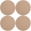 4Pcs Pottery Wheel Bat Drying Board Round Density Base Plate Kit 9
