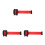3Pcs Isolation Rail Warning Belt Retractable Ribbon For School 9