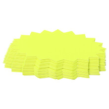 150 Pcs Shaped Price Signs Simple Display Paper For Supermarket
