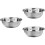 3Pcs Stainless Steel Kitchen Washing Basin 28Cm 7