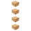 240 Pcs Self-Adhesive Cork Coasters Square Sheets For Diy Craft 9