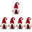 5pcs Valentine's Day Gnome Plush Doll Ornament 6