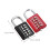 4 Pack Gym Combination Padlock Code Bag Locks For Travelling Backpack 8