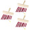 3Sets Percussion Chime Instrument with Solid Aluminum Tubes 8