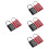 4 Pack Gym Combination Padlock Code Bag Locks For Travelling Backpack 6