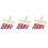 3Sets Percussion Chime Instrument with Solid Aluminum Tubes 6