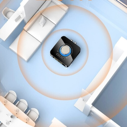 Δέκτης HiFi Stereo Bluetooth5.0 με λειτουργία Plug and Play, aptX Low Latency για συγχρονισμένη ψυχαγωγία 2