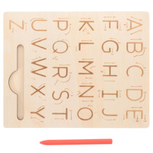 4 Sets Wooden Tracing Board Montessori Tool For Kids