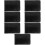 7 Pcs Stylish Notebook Cover Imitation Protective Stationery 10