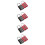 4 Pack Gym Combination Padlock Code Bag Locks For Travelling Backpack 7