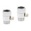 2Pcs Shower Head Shut Off Switch Adapter Hand Shower Diverter 4