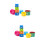 2 Sets Cartoon Bear Nesting Cups Stacking Toys For Toddlers 7