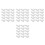 80Pcs Universal Hydraulic Jack Seals Plastic Sheets Repair Components 5