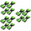 12 Pcs Dumbbell Rest Men And Women Tool Barbell Plastic 8