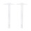 4 Pcs 30cm Double Side Plastic Ruler for Drafting 1