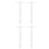 4 Pcs 30cm Double Side Plastic Ruler for Drafting 4