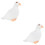 2pcs Plush Pigeon Doll Stuffed Toy 7