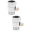 2Pcs Shower Head Shut Off Switch Adapter Hand Shower Diverter 7