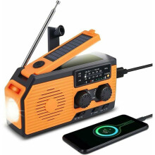 Kannettava hätäradio, suurikapasiteettinen akku varmistaa keskeytymättömän käytön, ihanteellinen kumppani vaellus- ja retkeilyretkille