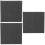 3Pcs High Temperature Welding Carbon Felt Fireproof Insulating Blanket 5