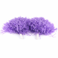 Festive Occasion Shakers With Pom Poms, Football Party Item High Quality Build, Metallic Foil Streamers For Spirit Rallies Dance Shows Parades,
