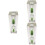 3Pcs Creative Crystal 3Min Sand Clock Timer For Kids Teeth Brushing Green 6