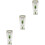 3Pcs Creative Crystal 3Min Sand Clock Timer For Kids Teeth Brushing Green 5