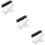 3 Sets Deadbolt Strike Plates Door Hole Cover Reinforcements 10