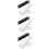 3 Sets Deadbolt Strike Plates Door Hole Cover Reinforcements 9